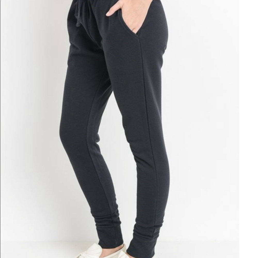 🆕 ❗️LAST ONE❗️MONO B BLACK JOGGERS 🏃♂️ - Picture 3 of 4